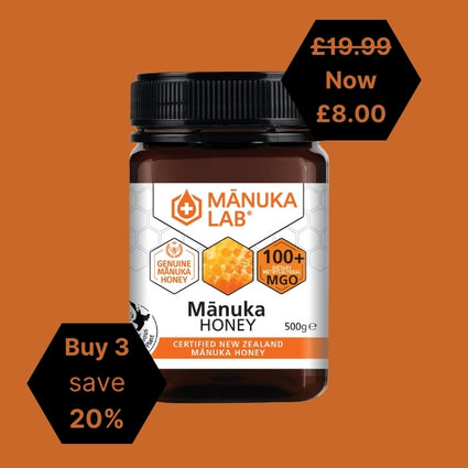 Mānuka Honey 100+ MGO 500G EXPIRES 10/6/2025