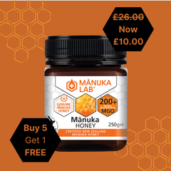 Mānuka Honey 200+ MGO 250G EXPIRES 17/06/2025